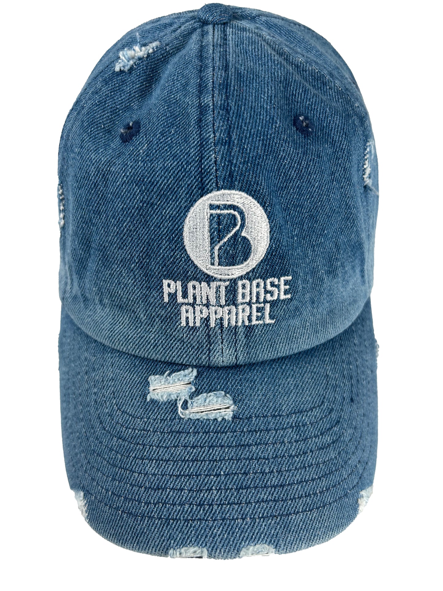 PLANT BASE APPAREL LIGHT DENIM DAD HAT